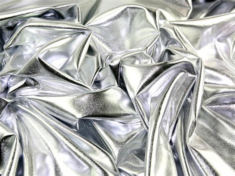 metallic silver lycra fabric|Silver Lycra Fabric .